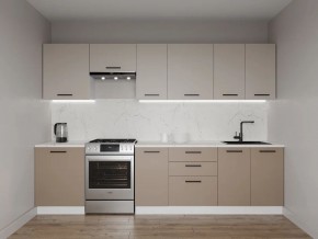 Кухонный гарнитур Каппучино 3000 (Стол. 26мм) в Коротчаево - korotchaevo.ok-mebel.com | фото