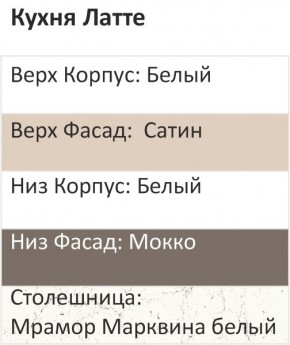 Кухонный гарнитур Латте 1000 (Стол. 38мм) в Коротчаево - korotchaevo.ok-mebel.com | фото 3