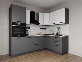 Кухонный гарнитур Меренга 2400*1600 (Стол. 38мм) в Коротчаево - korotchaevo.ok-mebel.com | фото