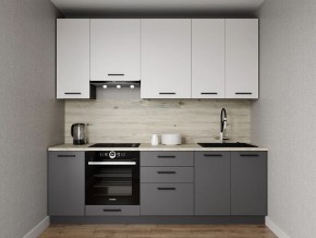 Кухонный гарнитур Меренга 2400 h950 (Стол. 38мм) в Коротчаево - korotchaevo.ok-mebel.com | фото