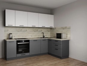 Кухонный гарнитур Меренга 2600*1600 (Стол. 38мм) в Коротчаево - korotchaevo.ok-mebel.com | фото