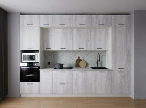 Кухонный гарнитур Пайн 3400 (Стол. 38мм) в Коротчаево - korotchaevo.ok-mebel.com | фото