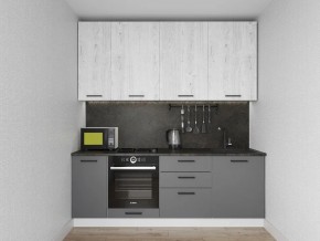 Кухонный гарнитур Санторини 2200 h 950 (Стол. 26мм) в Коротчаево - korotchaevo.ok-mebel.com | фото
