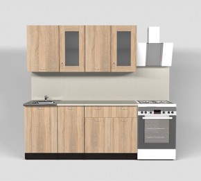 Кухня Симона Демо 1700 (Венга/Дуб Сонома) в Коротчаево - korotchaevo.ok-mebel.com | фото 7