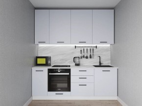 Кухонный гарнитур Смоки 2200 h950 (Стол. 26мм) в Коротчаево - korotchaevo.ok-mebel.com | фото