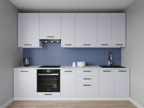 Кухонный гарнитур Смоки 2400 h950 (Стол. 38 мм) в Коротчаево - korotchaevo.ok-mebel.com | фото