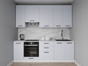 Кухонный гарнитур Смоки 3000 h950 (Стол. 26мм) в Коротчаево - korotchaevo.ok-mebel.com | фото