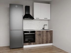 Кухонный гарнитур Старое Дерево 1600 h950 (Стол. 26мм) в Коротчаево - korotchaevo.ok-mebel.com | фото