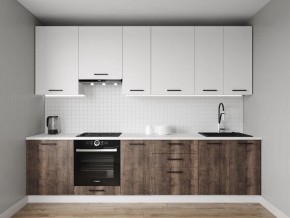 Кухонный гарнитур Старое Дерево 3000 h950 (Стол. 38мм) в Коротчаево - korotchaevo.ok-mebel.com | фото