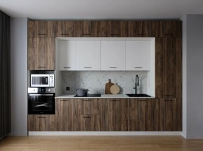 Кухонный гарнитур Старое Дерево 3400 (Стол. 38мм) в Коротчаево - korotchaevo.ok-mebel.com | фото