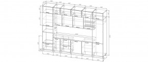 Кухонный гарнитур Трансильвания 3400 (Стол. 38мм) в Коротчаево - korotchaevo.ok-mebel.com | фото 2