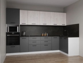 Кухонный гарнитур угловой Санторини 3200*1400 (Стол. 38мм) в Коротчаево - korotchaevo.ok-mebel.com | фото