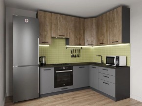 Кухонный гарнитур Умбра 2200*1600 h950 (Стол. 38мм) в Коротчаево - korotchaevo.ok-mebel.com | фото