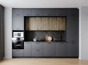 Кухонный гарнитур Умбра 3400 (Стол. 26мм) в Коротчаево - korotchaevo.ok-mebel.com | фото
