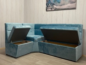 Кухонный уголок УЮТ высокий сектор (ППУ) велюр Candy 17 в Коротчаево - korotchaevo.ok-mebel.com | фото 2