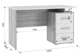 ЛАЙТ 2 Стол компьютерный (1200) в Коротчаево - korotchaevo.ok-mebel.com | фото 2