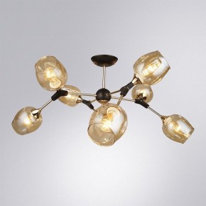 Люстра на штанге Arte Lamp Seppia A4211PL-8BK в Коротчаево - korotchaevo.ok-mebel.com | фото 2