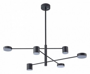 Люстра на штанге Arte Lamp Stanley A2476PL-40BK в Коротчаево - korotchaevo.ok-mebel.com | фото