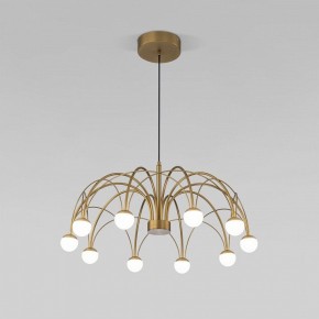 Люстра на штанге Eurosvet Ragno 90030/10 LED золото в Коротчаево - korotchaevo.ok-mebel.com | фото 2