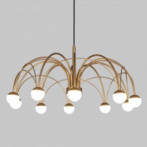 Люстра на штанге Eurosvet Ragno 90030/10 LED золото в Коротчаево - korotchaevo.ok-mebel.com | фото 4