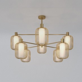Люстра на штанге Eurosvet Voile 30192/8 золото в Коротчаево - korotchaevo.ok-mebel.com | фото 2