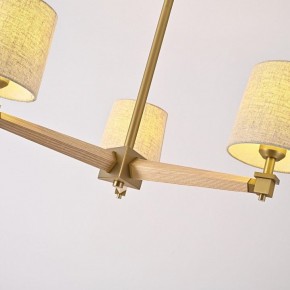 Люстра на штанге Imperiumloft Jorgenson Beige/Light wood STAVRA01 в Коротчаево - korotchaevo.ok-mebel.com | фото 13