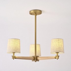Люстра на штанге Imperiumloft Jorgenson Beige/Light wood STAVRA01 в Коротчаево - korotchaevo.ok-mebel.com | фото 2