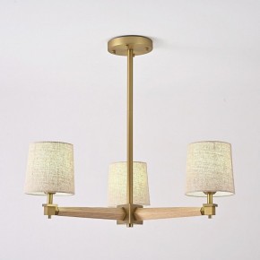 Люстра на штанге Imperiumloft Jorgenson Beige/Light wood STAVRA01 в Коротчаево - korotchaevo.ok-mebel.com | фото 4