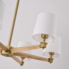Люстра на штанге Imperiumloft Jorgenson White/Light wood STAVRA01 в Коротчаево - korotchaevo.ok-mebel.com | фото 10