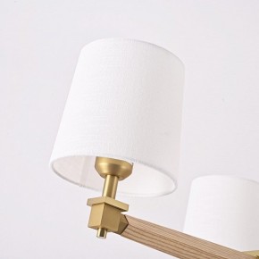 Люстра на штанге Imperiumloft Jorgenson White/Light wood STAVRA01 в Коротчаево - korotchaevo.ok-mebel.com | фото 2