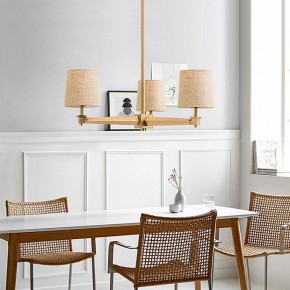 Люстра на штанге Imperiumloft Jorgenson White/Light wood STAVRA01 в Коротчаево - korotchaevo.ok-mebel.com | фото 5