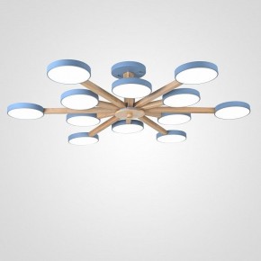 Люстра на штанге Imperiumloft TURNA Blue TURNA-B01 в Коротчаево - korotchaevo.ok-mebel.com | фото
