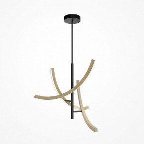 Люстра на штанге Maytoni Wabi MOD428PL-L27BK в Коротчаево - korotchaevo.ok-mebel.com | фото 2