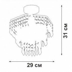 Люстра на штанге Vitaluce V5883 V5883-1/1PL в Коротчаево - korotchaevo.ok-mebel.com | фото 5