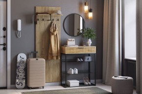 МЕБЕЛЬСОН К1 Прихожая (дуб крафт золотой) в Коротчаево - korotchaevo.ok-mebel.com | фото