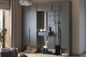МЕБЕЛЬСОН К32 Прихожая (графит) в Коротчаево - korotchaevo.ok-mebel.com | фото