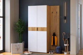 МЕБЕЛЬСОН К7 Прихожая (белое дерево) в Коротчаево - korotchaevo.ok-mebel.com | фото