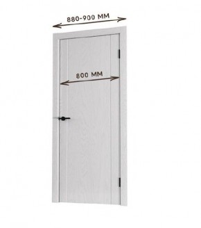 Межкомнатная дверь Bolivar Роялвуд белый (комплект) 800 в Коротчаево - korotchaevo.ok-mebel.com | фото