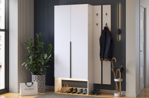 МЕРСИ Прихожая (модульная) белое дерево в Коротчаево - korotchaevo.ok-mebel.com | фото