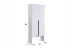 МЕРСИ Прихожая (модульная) белое дерево в Коротчаево - korotchaevo.ok-mebel.com | фото 4