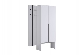 МЕРСИ Прихожая (модульная) белое дерево в Коротчаево - korotchaevo.ok-mebel.com | фото 6