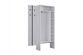 МЕРСИ Прихожая (модульная) белое дерево в Коротчаево - korotchaevo.ok-mebel.com | фото 7
