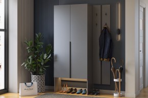 МЕРСИ Прихожая (модульная) графит в Коротчаево - korotchaevo.ok-mebel.com | фото
