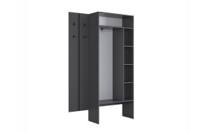МЕРСИ Прихожая (модульная) графит в Коротчаево - korotchaevo.ok-mebel.com | фото 7