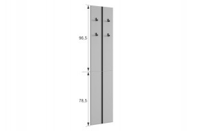 МЕРСИ Прихожая (модульная) кашемир в Коротчаево - korotchaevo.ok-mebel.com | фото 3