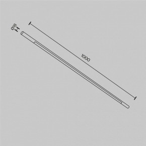 Модульный светильник Maytoni Basis C100CL-L1000-24W3-6K-B в Коротчаево - korotchaevo.ok-mebel.com | фото 6