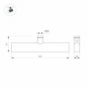 Накладной светильник Arlight APRIORI 039295 в Коротчаево - korotchaevo.ok-mebel.com | фото 2