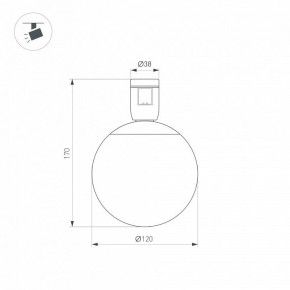 Накладной светильник Arlight APRIORI 044905 в Коротчаево - korotchaevo.ok-mebel.com | фото