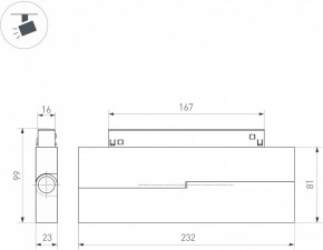 Накладной светильник Arlight MAG-ORIENT 043911 в Коротчаево - korotchaevo.ok-mebel.com | фото 3