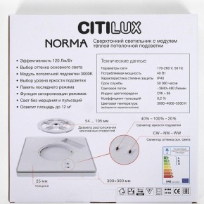 Накладной светильник Citilux Norma CL748K301 в Коротчаево - korotchaevo.ok-mebel.com | фото 8
